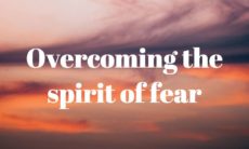 Overcoming fear